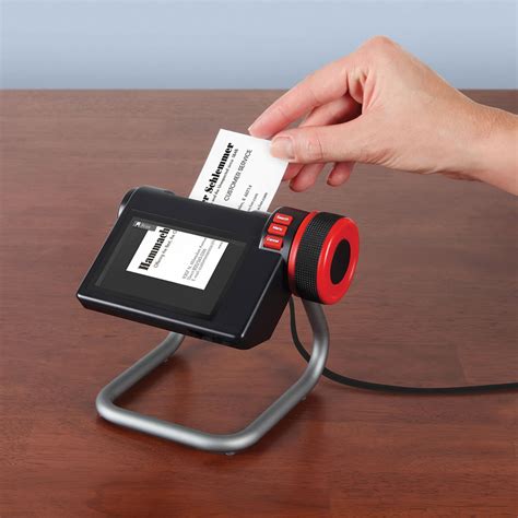 business card scanner and organizer